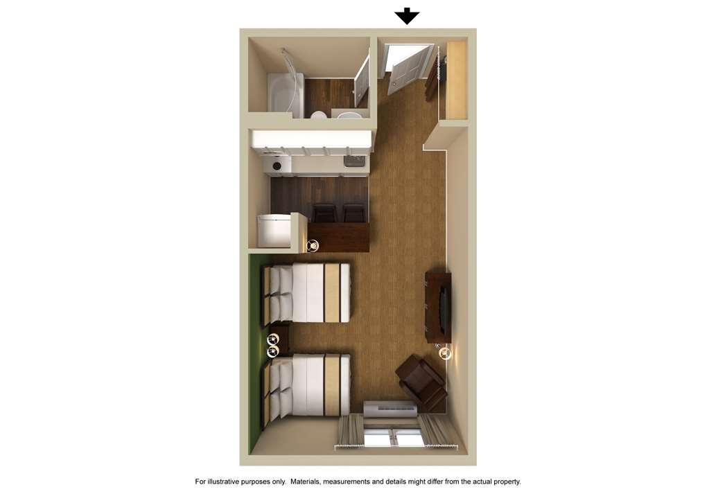 Extended Stay America Suites - Albany - Suny Ruang foto